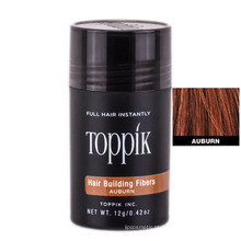 Tratamento de queda de cabelo Toppik e fibras de construção de cabelo para engrossar o cabelo 12g (0,42OZ) Gramas